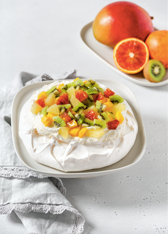 Tropical Fruit Pavlova – TwoChicks UK
